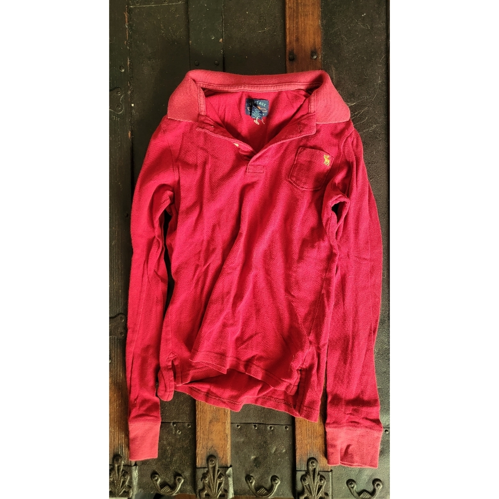 Vintage Abercrombie & Fitch Long Sleeve Polo